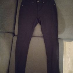 Black Stretchy Legging Pants Sz L