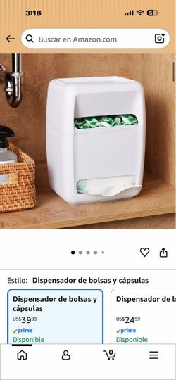 Dispenser bags and capsules