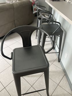 3 Greer Bar height Bar Stools