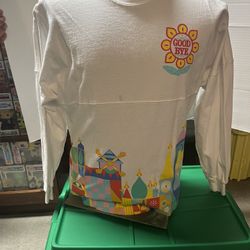 Disneyland Spirit Jersey Adult XSmall Disney It's A Small World "Good Bye" Rare