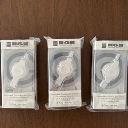 iPhone Retractable Charge & Sync Cable With Lightning Connector 