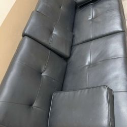 Black Leather sofa