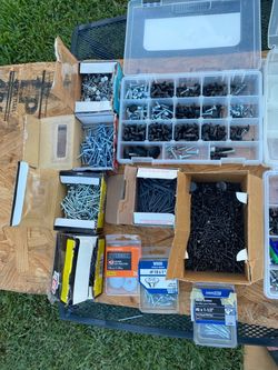 Miscellaneous nuts, screws, nails