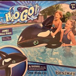 H2O GO! Jumbo Whale Rider 80inx40in