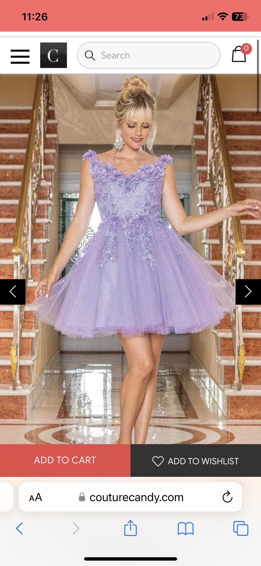 Couture Candy Small Dress