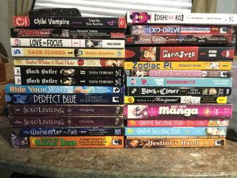 Various anime/manga