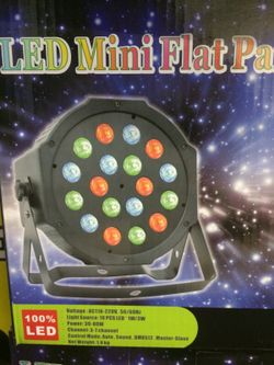 LED Par - 18 LEDs RGB