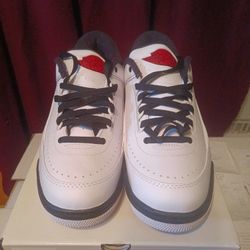 Jordan 2/3 Retro (White/Red/Blue/ Black) 10.5 Men's