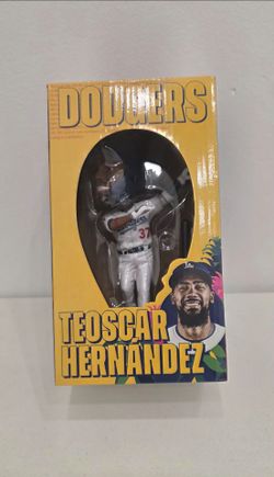 Limited Edition Teoscar Hernández Los Angeles Dodgers Bobblehead (Daiso Japan SGA)