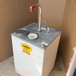 Air Boy Oil Dispenser 75 Gallon Tank