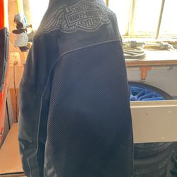 Harley Davidson Perforated Jacket Large
