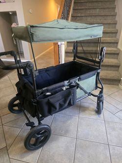 Jeep deluxe wrangle wagon stroller