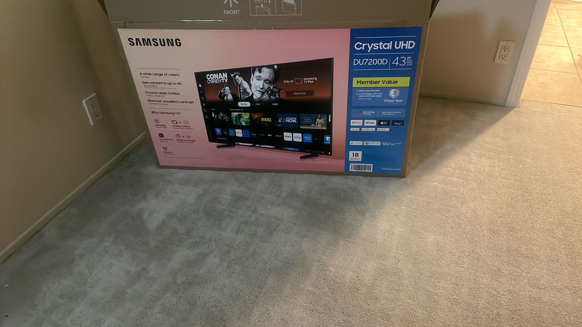 Samsung Smart Tv 43 Inches Everything Inside Asking $100