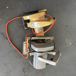 1 Black & Decker, 7 1/4", Circular Saw, And 1 ShopCraft Orbital Sierra Circular 