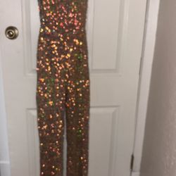 Medium New Sequence Jumpsuit With Tags