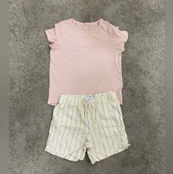 Girls Old Navy Pink Stripe Outfit size 14/16