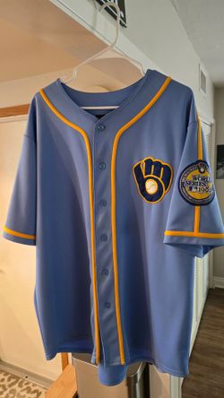 Rams and Brewers jerseys