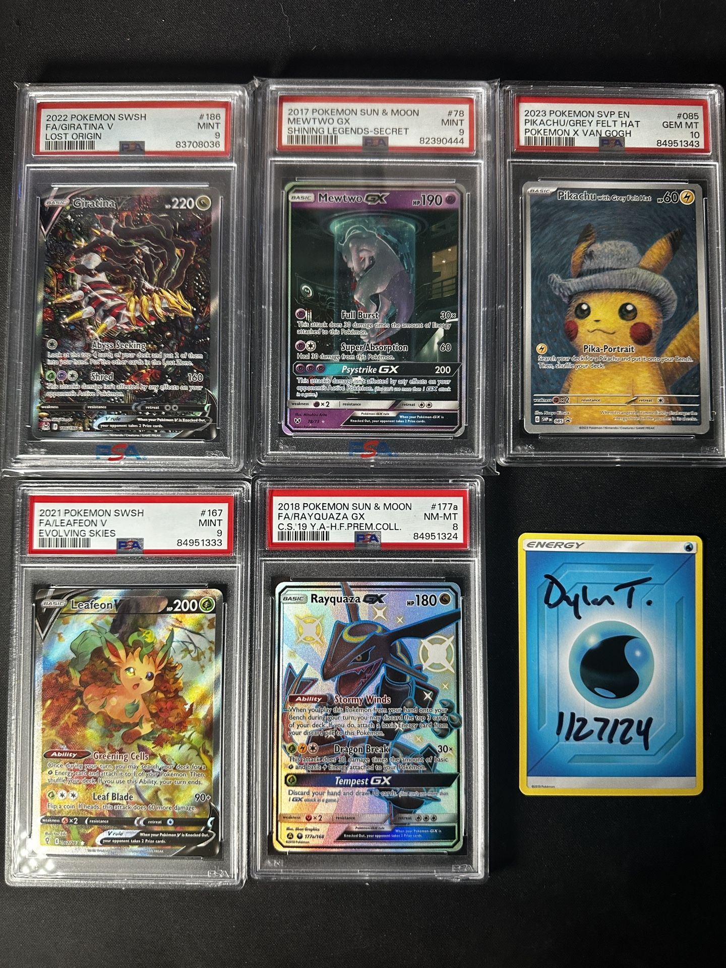 Pokemon PSA Slabs