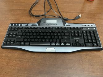 Logitech G510 Gaming Keyboard with LCD display