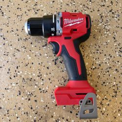 Milwaukee M18 18V Lithium-Ion Brushless Cordless 1/2 in. Compact Hammer Drill/Driver (Tool-Only)