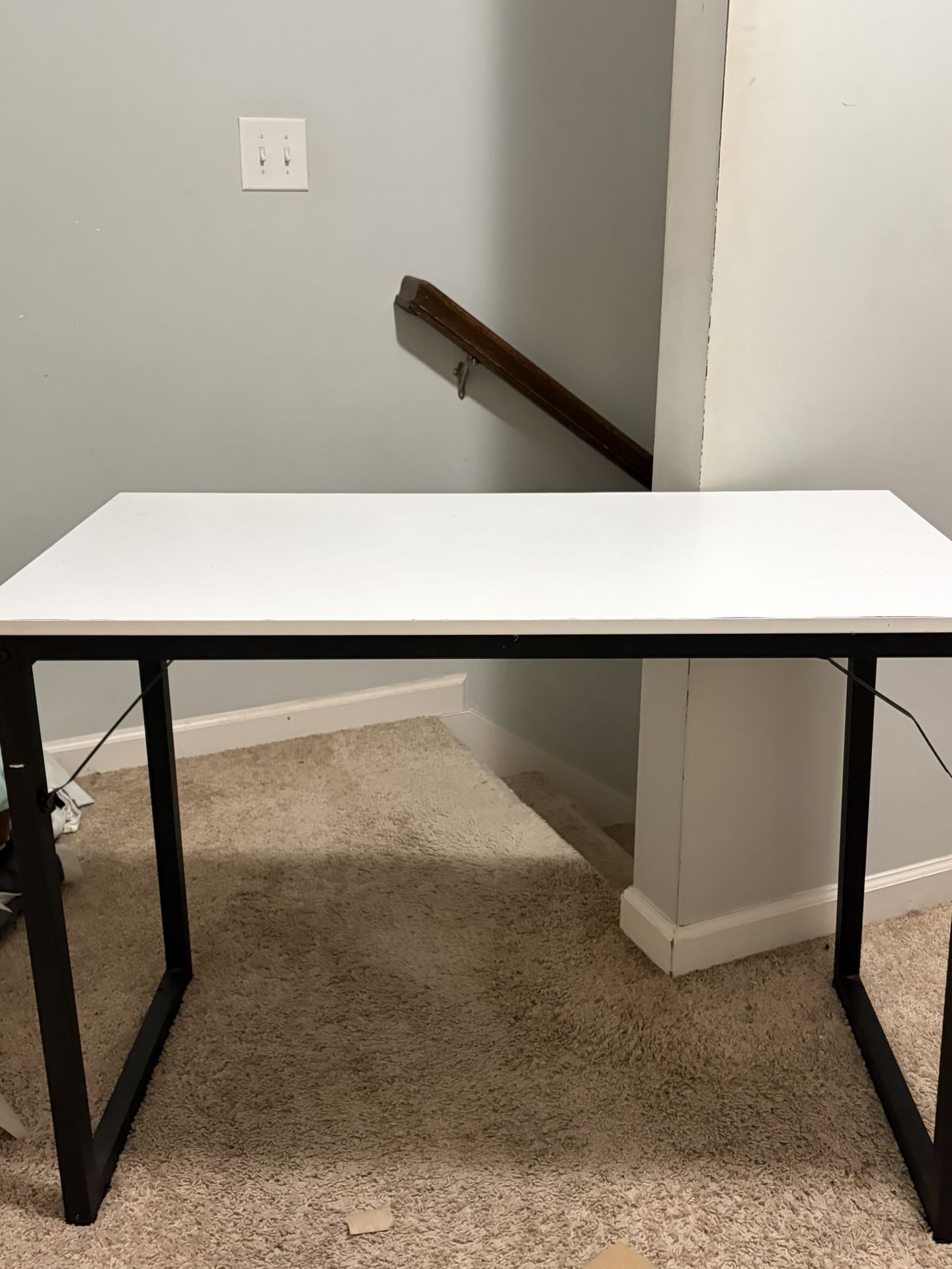 Black And White Desk