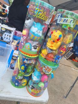 Easter Eggs With Candy