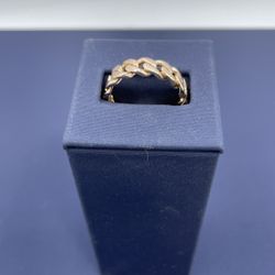 Fancy Wedding Band 10k