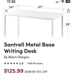 Desk For Sale - $50