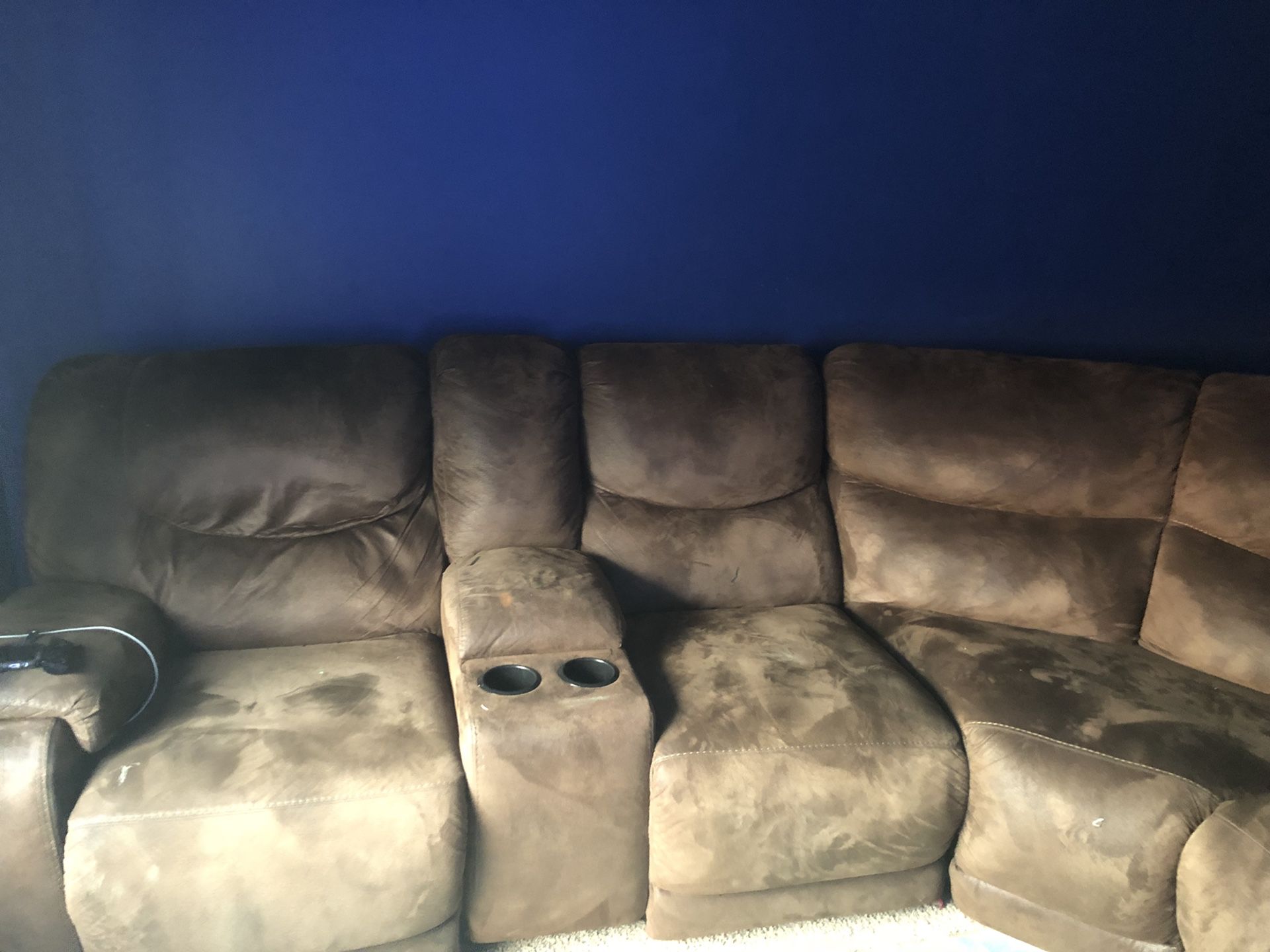 Sectional recliner for sale