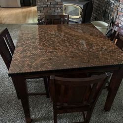 Table And 4 Chairs