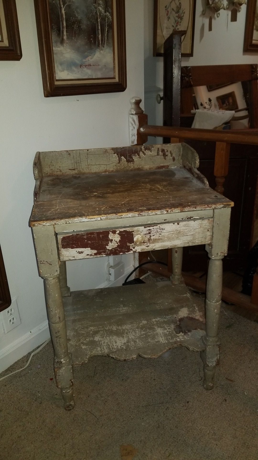 1700s very old vintage farmhouse table