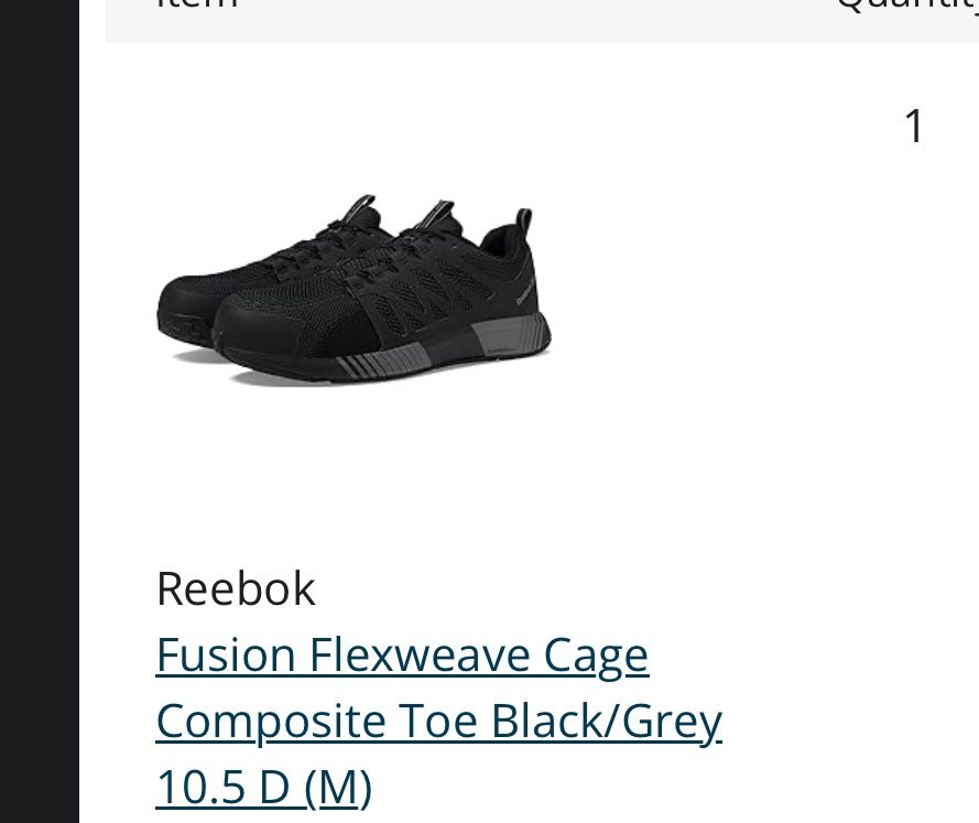 Reebok Fusion Shoes