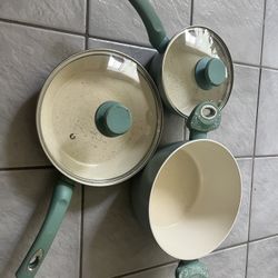 Gibson Home Green Cookware Set 5 pieces