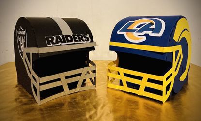 Football Cardstock Helmet Box