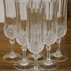 Cristal D'arques Longchamp Flutes