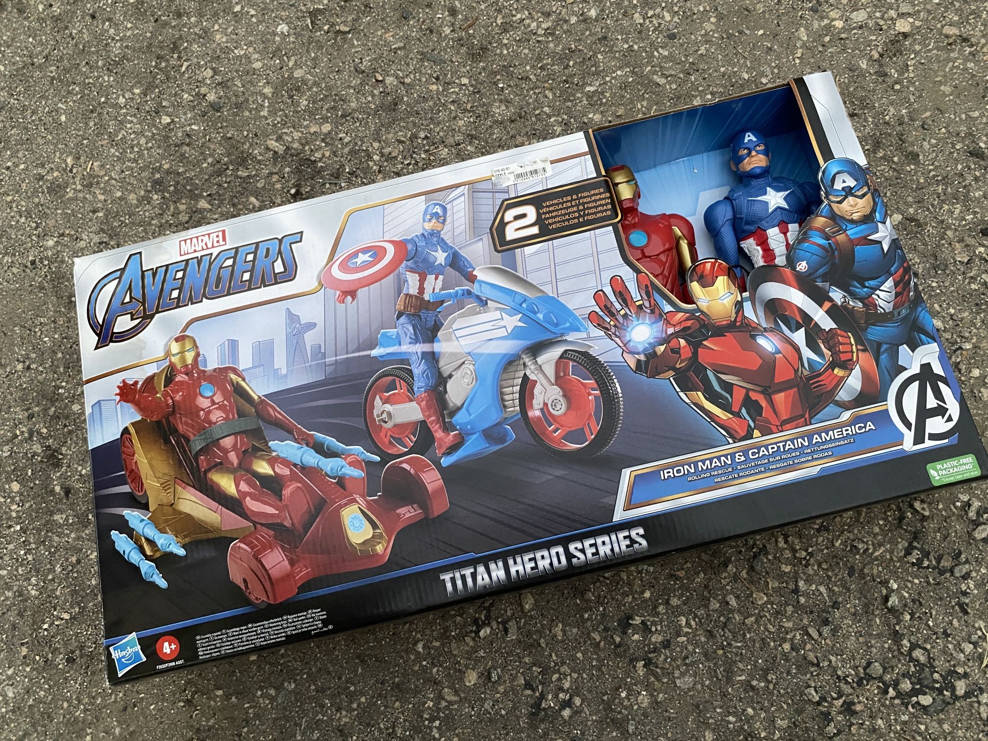 4th Of July Sale : Captain America Action Figure Set
