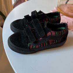 Kids Sued  Velcro Vans Size 9