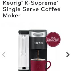 New Keurig K-Supreme Coffee Maker