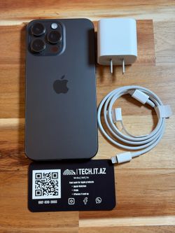 📱 iPhone 15 Pro Max | 256GB | Black Titanium | Unlocked (Any Carrier)