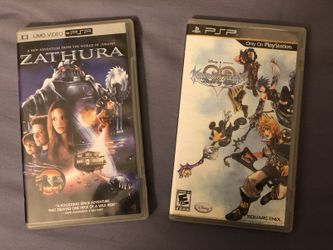 Sony PSP Movie Zathura & Game Disney Kingdom Hearts