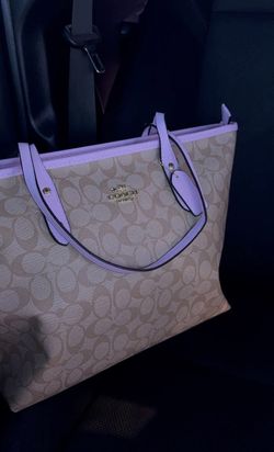 Brown Tote Coach Purse