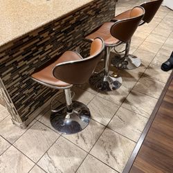 3 Barstools 