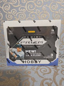 2021 panini prizm baseball hobby box