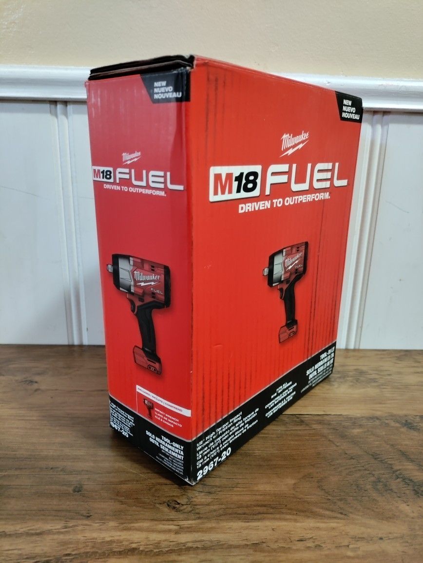 M18 FUEL Milwaukee Lithium-Ion Brushless Cordless 1/2 in. Impact Wrench with Friction Ring (Tool-Only)
