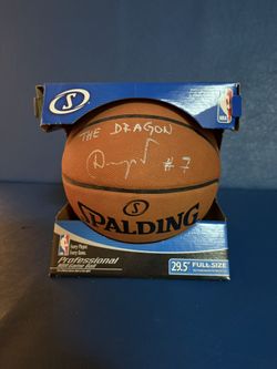 Official In-Game NBA Basketball Signed By Goran Dragic