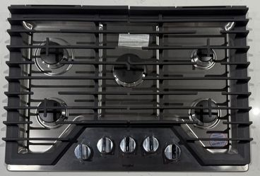 WHIRLPOOL Cooktop Gas WCG77US0HS 02289 .