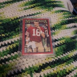 Joe Montana Card
