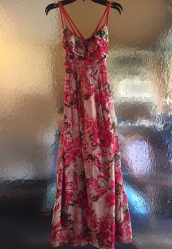 Long style summer dress