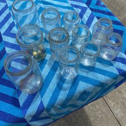 Antique Glass Jars