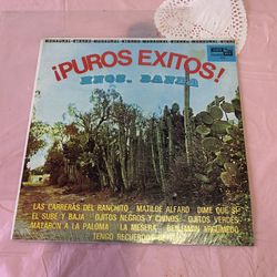Los Hermanos Banda Puros Exitos Lp Vinyl Record (Nuevo) RARE 